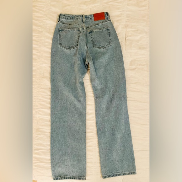 Princess Polly Mom Jeans - 80’s Distressed Blue Jeans - Picture 2 of 8